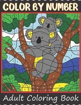 Color By Number Adult Coloring Book