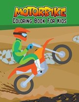 Motorbike Coloring Book for Kids