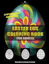 Easter egg coloring book for adults