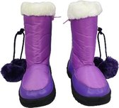 Sneeuw laarzen met balletjes - Paars - Maat 28
