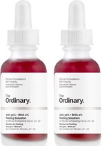 The Ordinary -  AHA 30% Peeling Solution - 2 STUKS - Gezichtspeeling - Hyperpigmentatie - DUO PACK