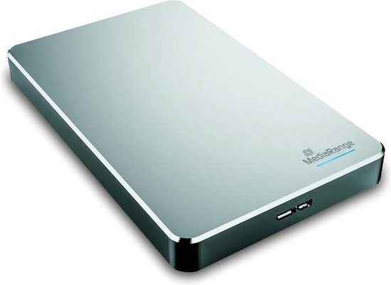 Harddisk - MediaRange - 3.0 externe HDD 2TB zilver - Externe harde schijf usb... | bol.com