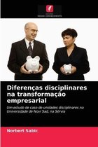 Diferenças disciplinares na transformação empresarial
