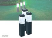 Grundig solar tuinlampen - 3 stuks