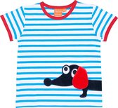 LipFish T-shirt Blue/White Dog 98