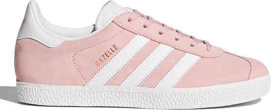Adidas Jongens Sneakers Gazelle J - Roze - Maat 36⅔ | bol.com