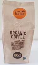 Fairtrade filterkoffie | Love 100% Organic | Filterkoffie 1kg | Een kopje romantiek in een mok | Filterkoffie Fairtrade | 100% biologische koffie | Samen stap voor stap aan een bet
