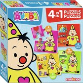 Bumba Legpuzzel - 4 in 1 puzzel (4, 6, 9, 16 stukjes) - Gevoelens