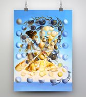 Poster Salvador Dali - Galatea of the Spheres - 50x70cm