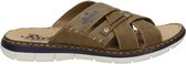 Rieker heren slipper - Bruin - Maat 43