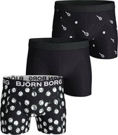 Boxer Björn Borg Core (pack de 3) - raquettes et balles de tennis bleues et vertes - Taille: S