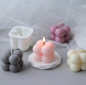 Hiden | Siliconen Mal voor Kaarsen - DIY - Rubber - Huisdecoratie - Aromatherapie