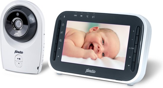 Alecto DVM-143 - Babyfoon met camera - Temperatuurweergave - Wit
