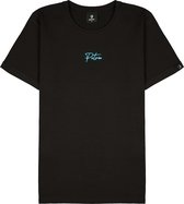 Patrón Wear - Emilio T-shirt Black/Blue - Maat XS
