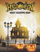 Halloween Adult Coloring Book