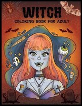 Witch Coloring Book For Adult