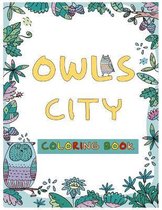 Owls City Coloring Book