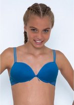 Boobs en Bloomers voorgevormde beha zonder beugel -  Anny 30.04.0040-075 - blauw - 70AA