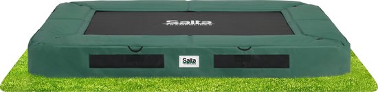 Salta Premium Ground - Inground trampoline - 214 x 153 cm - Groen