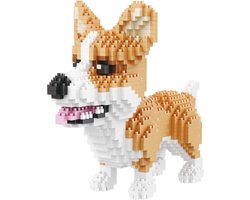 Balody Corgi Nanoblocks - Miniblock bouwset met 1380 bouwsteentjes