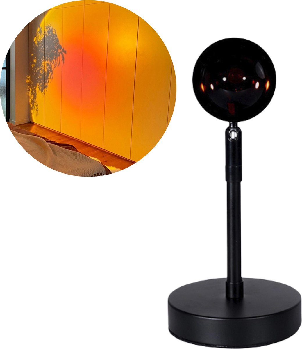 bol.com | HMerch™ Sunset Lamp - Zonsondergang lamp - Sunset projector
