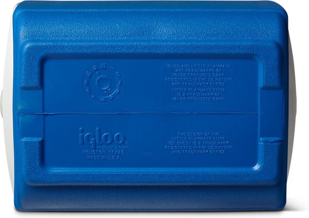 Glacière Pique-nique Sport IGLOO Playmate Glacière 6L Bleu - Glacière Portable Unisexe - Ouverture Double Face - Sport Loisirs Polarbox 6l