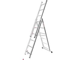 Alu Pro Reformladder driedelig 3x8