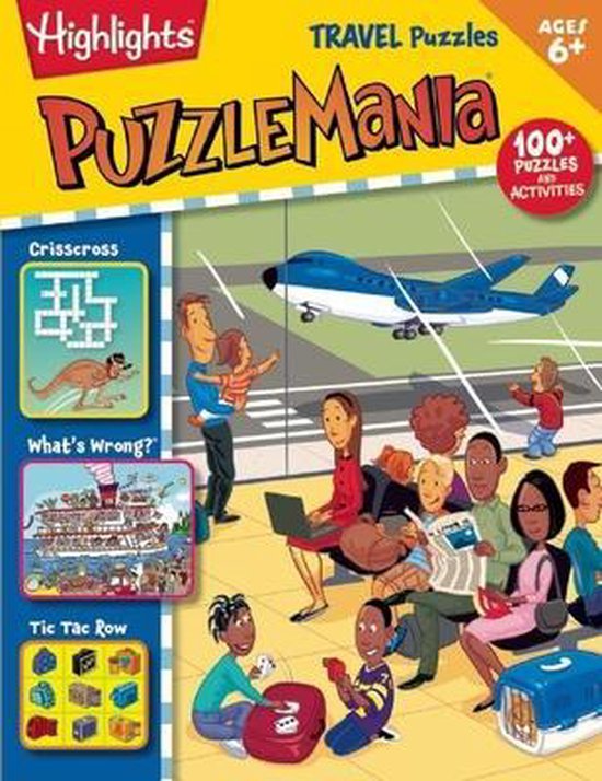 PuzzleMania Travel Puzzles, Highlights For Children 9781629792033