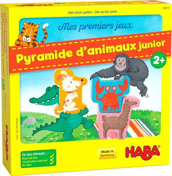 Afbeelding van het spel Haba pyramide d'animaux junior
