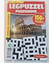Denksport Puzzelboek Legpuzzel 3* - vakantieboek - 150 plus puzzels