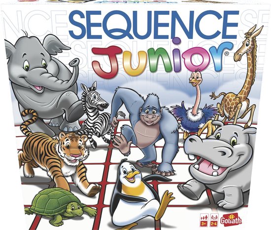 Thumbnail van een extra afbeelding van het spel Sequence Junior - Bordspel