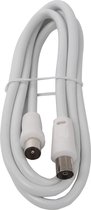 Coax Kabel - Igory Crito - 1.5 Meter - Rechte Connectoren - Wit