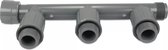 Rain Bird verdeelstuk PVC 1 wartel binnendraad x buitendraad 10bar grijs type RB1301-210 2-groeps