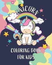 Unicorn coloring book for kids