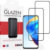 2-pack Glazen Screenprotector geschikt voor de Xiaomi Mi 10T Pro / Full Cover gehard glas / Beschermglas / Tempered Glass / Glasplaatje - Zwart