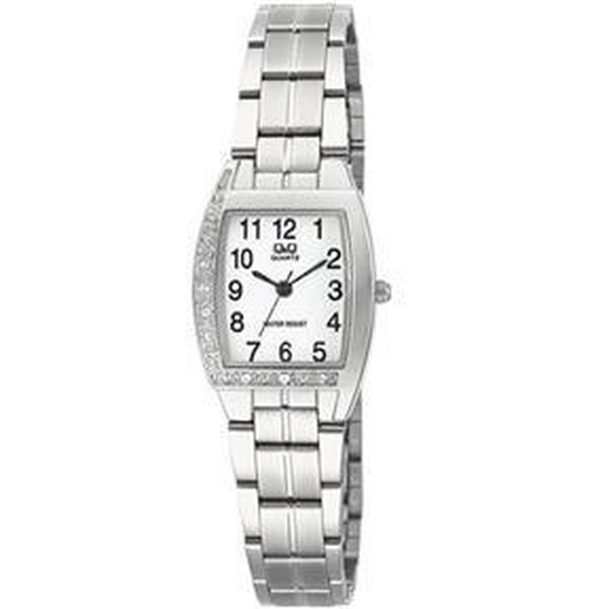 Dames horloge -zilverkleurig -rechthoekig Q963J204Y