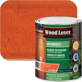 WoodLover UV Protect - Beits - Ramen en deuren - Hoge UV protectie beits - 607 - Mahonie - 0,75 l