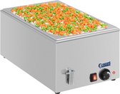 Royal Catering Bain-marie - GN 1/1 - zonder opvangbak - aftapkraan