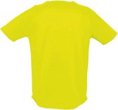 SOLS Heren Sportief T-Shirt met korte mouwen Performance (Wit)