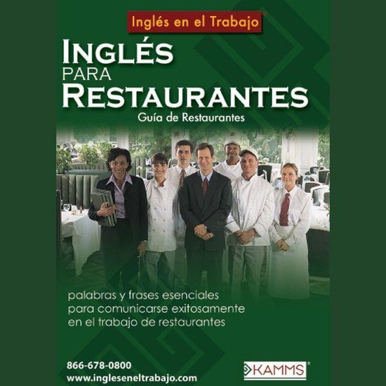 Inglés para Restaurantes - cover