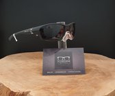 Montana CS90- Kinder Zonnebril-Sport-Zwart kunststof- Lensbreedte 56 mm