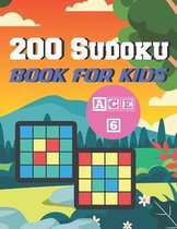 200 Sudoku Book For kids age 6