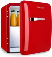 Klarstein Audrey - Retrolook mini-koelkast - rood