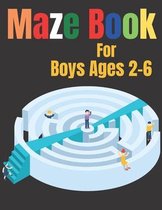 Maze Book For Boys Ages 2-6