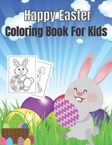 Happy Easter Coloring Book for Kids