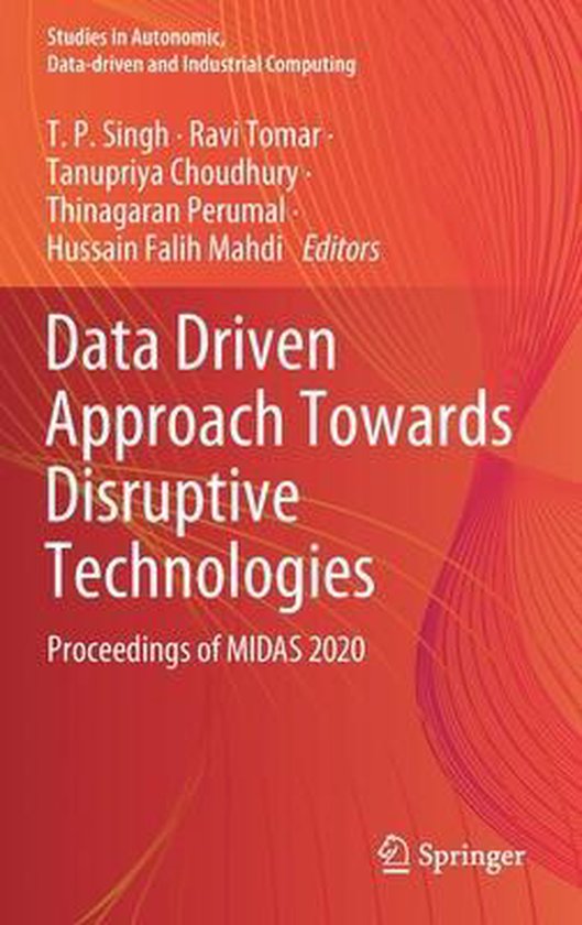 Data Driven Approach Towards Disruptive Technologies - cover