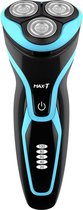 Shaver Men Elektrisch nat en droog, 3D ProSkin IPX7 waterdicht elektrisch scheerapparaat met pop-up precisietrimmer, oplaadbaar en draadloos elektrisch scheerapparaat