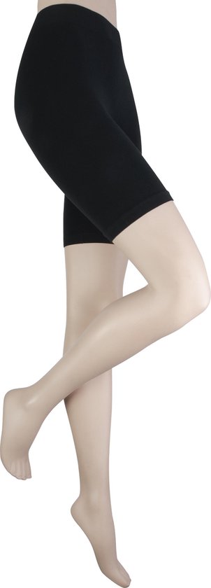 Marianne Dames Legging Short Seamless Zwart S/M