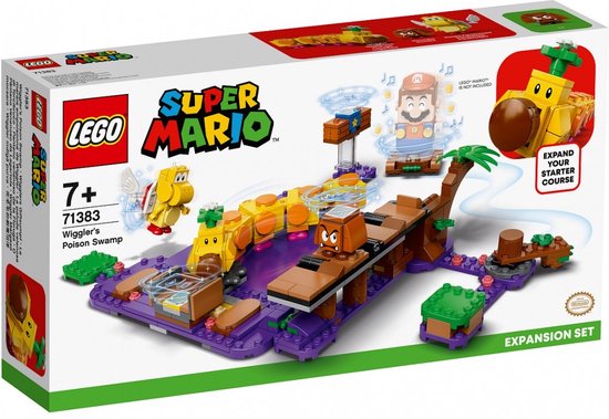 LEGO Super Mario Uitbreidingsset: Wigglers Giftige Moeras - 71383 | bol.com