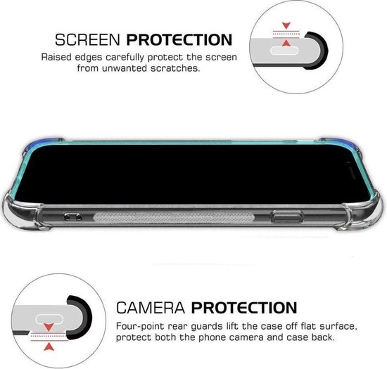 Porte-cartes YPCd® Apple iPhone XS Max - Etui Shock Transparent